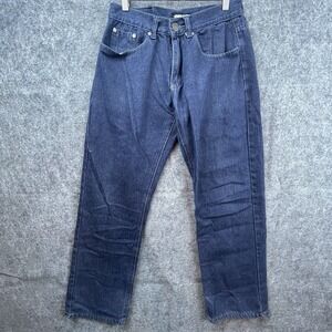 Vintage Mecca Jeans Mens 32 Straight Leg Y2K Baggy Loose Hip Hop